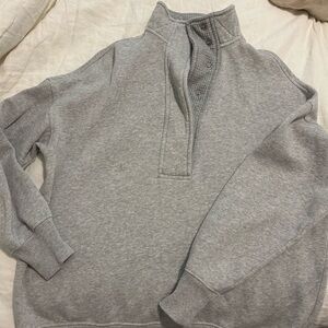 Aerie Light Gray pullover